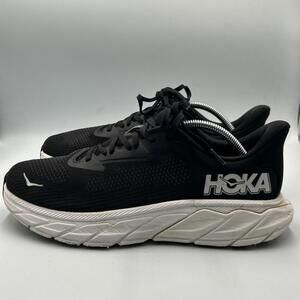 Hoka One One Men's Arahi 7 Athletic Running Black Shoes Sneakers Mens size 10.5D